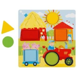 GOKI 56760 Farbwürfelspiel Geometrische Formen -Goki Verkaufsgeschäft goki 56760 farbwurfelspiel geometrische formen 2