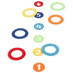 GOKI 56776 Ringwurfspiel Mit 6 Filzringen -Goki Verkaufsgeschäft goki 56776 ringwurfspiel mit 6 filzringen 2