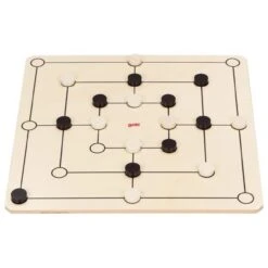 GOKI 56791 Spiele-Set Dame Und Mühle