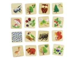 Goki 56869 Memospiel Waldleben