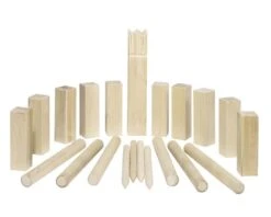 Goki 56875 Wikingerspiel Kubb, Mittlere Größe