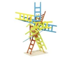 Goki 56877 Balancier- & Stapelspiel Leitern