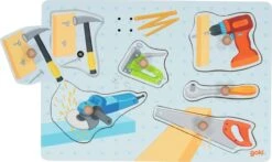 GOKI 57368 Soundpuzzle Werkzeuge