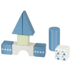 GOKI 58457 Ziehwagen Mit 20 Bausteinen, Lifestyle Aqua -Goki Verkaufsgeschäft goki 58457 ziehwagen mit 20 bausteinen lifestyle aqua 1