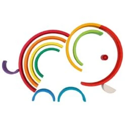 GOKI 58478 Bausteine Regenbogen -Goki Verkaufsgeschäft goki 58478 bausteine regenbogen 8