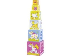 Goki 58508 Stapelwürfel, Susibelle