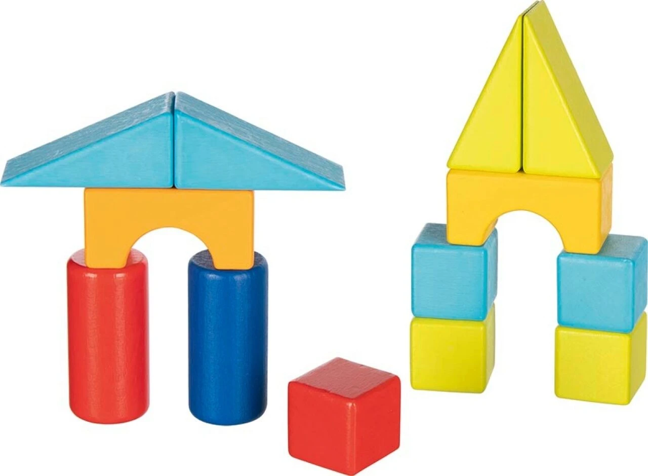 GOKI 58719 Ziehwagen Mit 20 Bausteinen 4 GOKI 58719 Ziehwagen Mit 20 Bausteinen – Bild 2