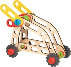 GOKI 58737 Fahrzeug-Baukasten Im Koffer 25 X 8,5 X 19 Cm, 59 Teile, Holz, Kunststoff -Goki Verkaufsgeschäft goki 58737 fahrzeug baukasten im koffer 25 x 8 5 x 19 cm 59 teile holz kunststoff 2