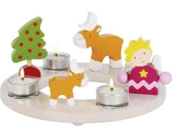 Goki 60917 Kerzenkranz Ostern Und Weihnachten