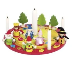 Goki 60993 Geburtstagskranz Mit Figurenset