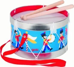Goki 61895 Gardetrommel, Regulierbarer Klang