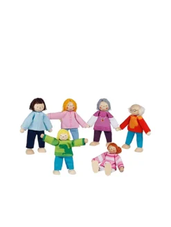 GOKI, Biegepuppen Moderne Familie