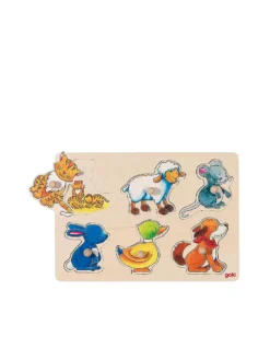 GOKI, Hintergrundbildpuzzle - Mutter Und Kind 6-tlg