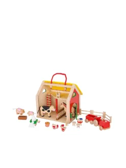 GOKI, Koffer Farmhaus Mit Zubehör