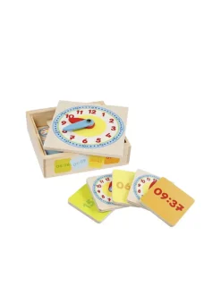 GOKI, Lernuhr Im Holzkasten