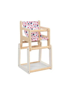 GOKI, Puppenhochstuhl Mit Tisch 2in1