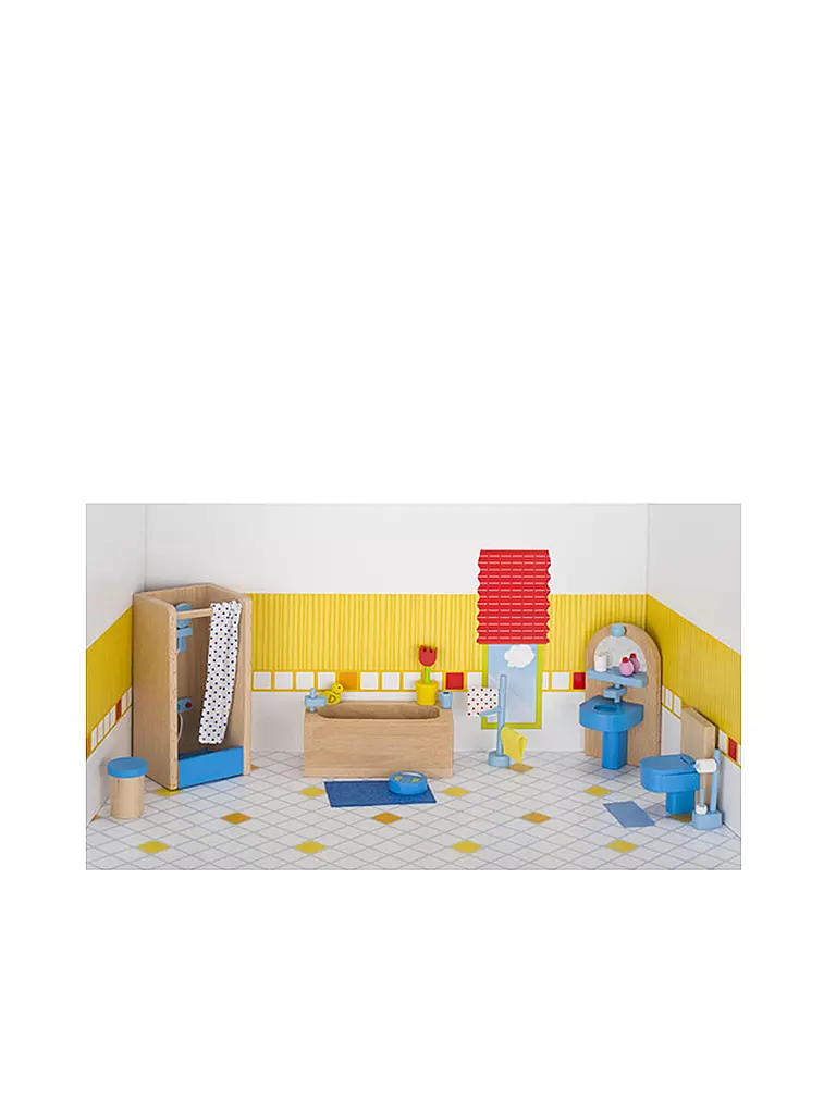 GOKI, Puppenmöbel Badezimmer 3 GOKI, Puppenmöbel Badezimmer