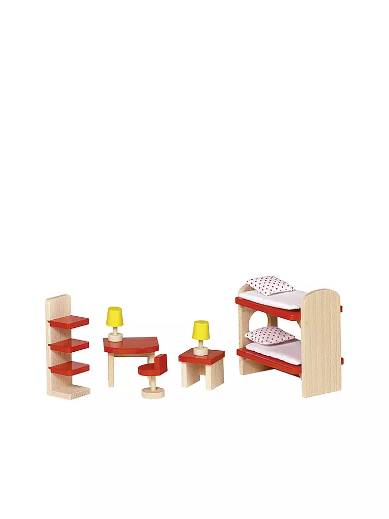 GOKI, Puppenmöbel Kinderzimmer Goki Basic 4 GOKI, Puppenmöbel Kinderzimmer Goki Basic – Bild 2