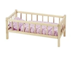 Goki RA107 Puppenbett Natur