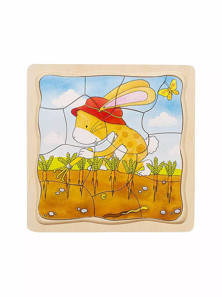 GOKI, Schichtenpuzzle Gemüsebeet 5 GOKI, Schichtenpuzzle Gemüsebeet – Bild 3