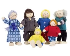 Goki SO218 Biegepuppen City Familie