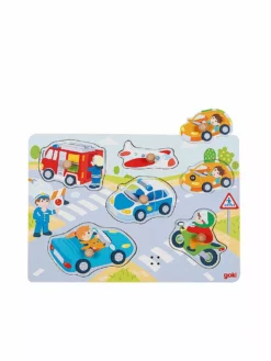 GOKI, Soundpuzzle Verkehr, Mit Fahrzeuggeräuschen