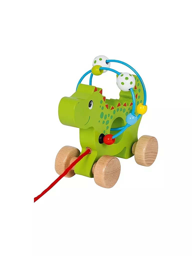 GOKI, Ziehtier Mit Motorikschleife Drache 4 GOKI, Ziehtier Mit Motorikschleife Drache – Bild 2